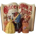 Disney Skjønnheten Og Udyret Enesco-bok 16 Cm