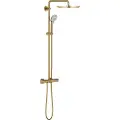 GROHE Euphoria 310 Dusjsystem med termostat - børstet messing
