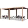 PRIMEYARD 3x6 m pergola, lamelltak, treimitasjon