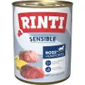 Rinti Sensible 6 x 800 g - Hest, kyllinglever og potet
