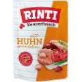 Rinti Kennerfleisch-poser 10 x 400 g – Kylling