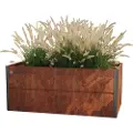 PRIMEYARD 200x100x77 cm plantekasse, cortenstål,  rust-look