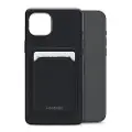Mobilizera MOBILIZE RUBBER GELLY COVER M/KORTHOLDER TIL APPLE IPHONE 15 PLUS MATSORT