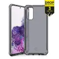 Itskins Spectrum Clear - Baksidedeksel for mobiltelefon - røyk - for Samsung Galaxy S20, S20 5G