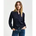 Gant for woman. 4300391 Regular Fit Shirt With Navy Pocket (42), Casual, Viscose, Long sleeve