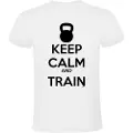 Kruskis Keep Calm And Train Kortarmet T-skjorte
