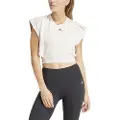 Adidas Power Crop Ermeløs T-skjorte