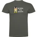 Kruskis Born To Swim Kortarmet T-skjorte