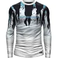 Hotspot titanium Wahoo Performance Langarmet T-skjorte