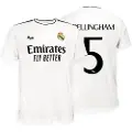 Real Madrid 24/25 Bellingham Hjem Kortarmet T-skjorte