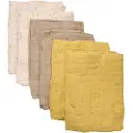 Pippi Organic Cloth 6 Pack 65x65 Cm Musselin