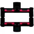 Vaude Bike Uniklip Fixation System Adapter For Bagasjebrett