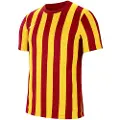 Nike Striped Kortarmet T-skjorte