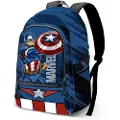 KARACTERMANIA Marvel Captain America Gears Fan Fight 2.2 Ryggsekk