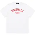 Dsquared2 Dq1983 Kortarmet T-skjorte