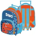Zaska 24x36x12 Cm Dino Ryggsekk Med Hjul