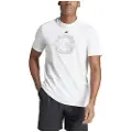 Adidas Aeroready Graphic Kortarmet T-skjorte