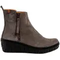 El naturalista for woman. 2516711R3005_039 N5167 Myth Yggdrasil leather boots grey -Heel height 5,7cm (40), 5 to 8 cm, Zip, Casual