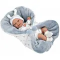 Munecas Arias Elegance Babyto Med Teppe Vektet Babydukke 35 Cm