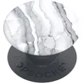 PopSockets Basic Grip - hvit granitt