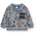 Boboli Fleece Printed Genser