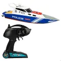 Colorbaby 47674 Racing Boat Fjernstyrt Politibåt