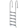 Productos Qp Stige Til Basseng Med Smal Veggmontering 5 Trinn