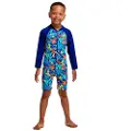 Funky Trunks Go Slothed Uv-beskyttende Langermet Jumpsuit Til Barn