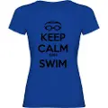 Kruskis Keep Calm And Swim Kortarmet T-skjorte