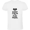Kruskis Keep Calm And Play Padel Kortarmet T-skjorte