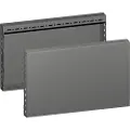 Rittal 8660.042, Sidepanel til strømskap, Rustfritt stål, Stål, 500 mm, 200 mm