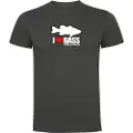 Kruskis I Love Bass Kortarmet T-skjorte