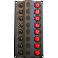 A.a.a. Led/magnetisk Termisk 8 Brytere Elektrisk Panel
