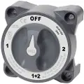 Blue Sea Systems Hd-serie Batteribryter Med Generatorfeltfrakobling
