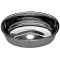 PLASTIMO Rustfritt Stål Oval Vask