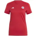 Adidas Fc Bayern Munich 24/25 3 Stripes Kvinners T-skjorte Med Korte Ermer