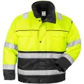 Fristads Høy synlighet vinterjakke cl 3 444 PP Hi-Vis Gul / Svart S