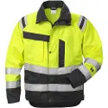 Fristads Høy synlighet jakke cl 3 4026 PLU Hi-Vis Gul / Svart S