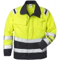 Fristads Flamestat høy synlighet jakke cl 3 4175 ATHS Hi-Vis Gul / Marineblå XS