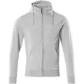 Mascot 51590-970-08-2XL, Hettegenser, Kvinne, Grå, XXL, 2 lommer, Bomull, Polyester