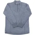 Joha Snowflake Ull Bambus Genser w/zipper Blue