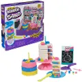 Spin Master Rainbow Cake Shoppe Kinetic Plastelina Sand