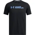 Under Armour Sliced Wordmark 60/40s Kortarmet T-skjorte
