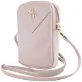 GUESS Zip Triangle 4G - Telefonveske (rosa)