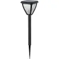Signify Vapora-sokkel/stilys, 1,5 W, Utendørs sokkel/stang-belysning, Sort, Plast, IP44, Fasade, Hage, Terrasse, III