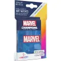 GameGenic Sleeves Marvel Champions Marvel Blue