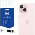 3MK iPhone 15 3MK Hybrid Kamera Linse Beskytter - 4 Stk.