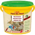 Sera Pond Mix Royal, Damfisk, Tørr fiskemat, Mix, Vitamin A, Vitamin B1, Vitamin B2, Vitamin C, Vitamin D3, Vitamin E, 32,5%, 6,6%
