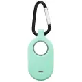 Mtp Products Samsung Galaxy SmartTag 2 Silikondeksel med Nøkkelring - Grønn