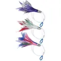 H2opro Mini Turbo Tinsel Feather Trolling Myk Agn 125 Mm